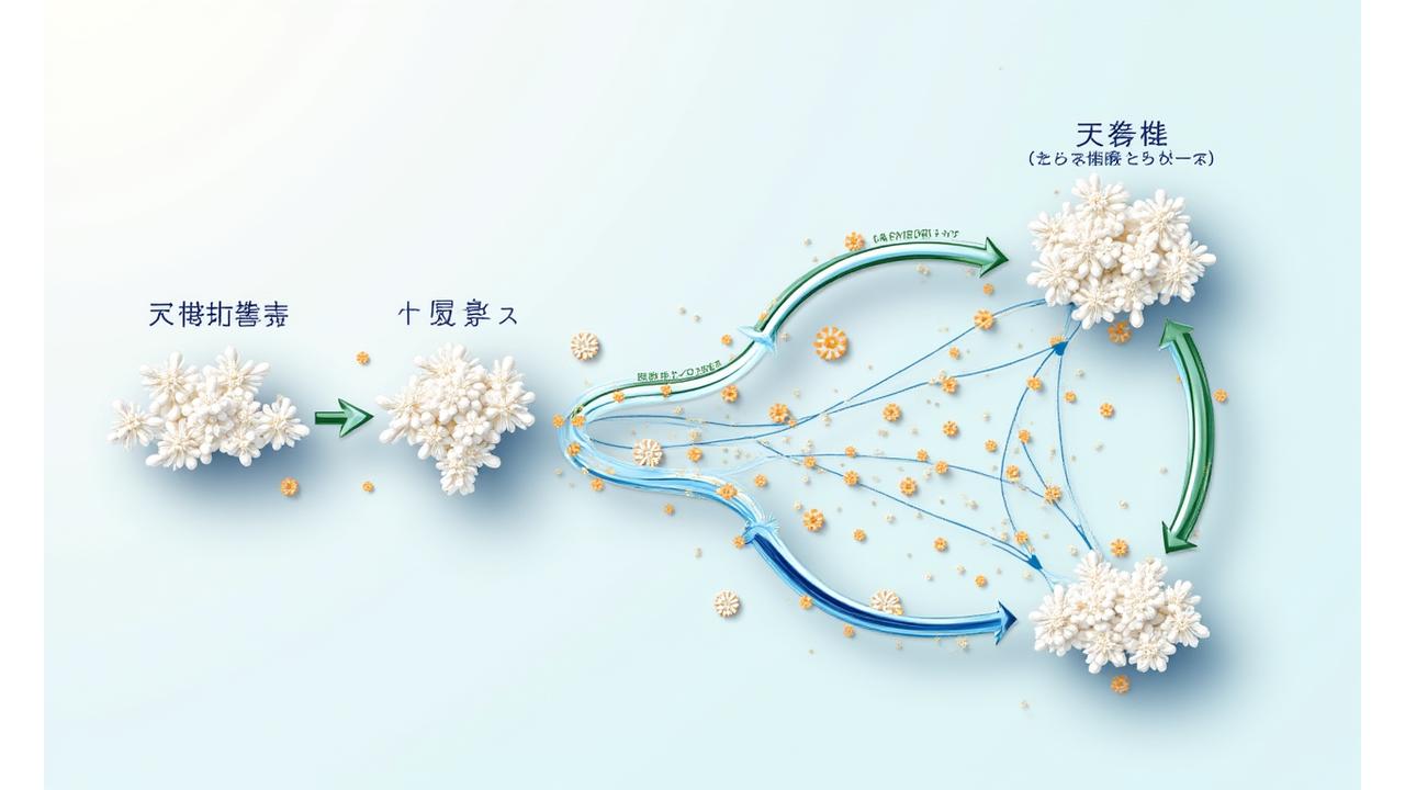 魚骨から高品質ミネラルへ変換する革新的プロセスフロー図